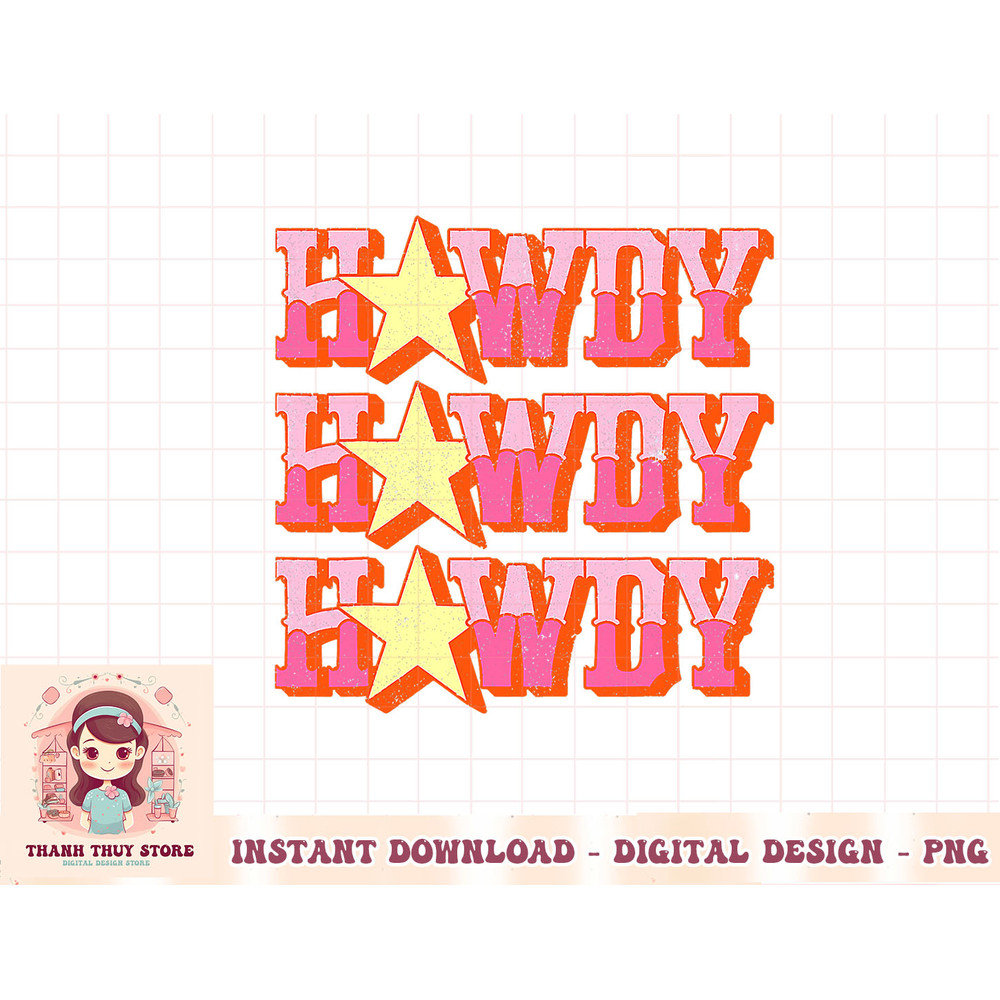 Howdy Southern Western Girl Country Rodeo Cowgirl T-Shirt copy.jpg