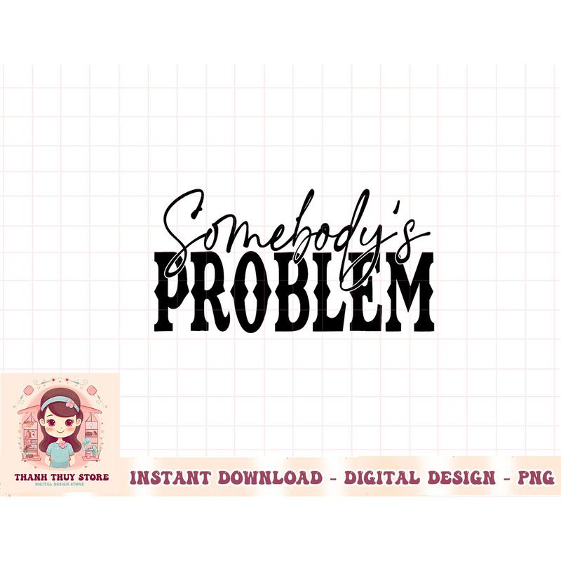 Leopard Somebody's Problem Vintage Western Country Cowboy T-Shirt copy.jpg