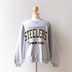 90s Pittsburgh Steelers NFL Football Sweatshirt (size L)