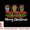 Merry Christmas Leopard Cowboy Boot Western Santa Xmas Light T-Shirt copy.jpg