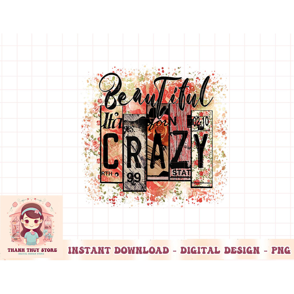 Retro Floral Western Cowgirl Beautiful Crazy Country Music Tank Top copy.jpg