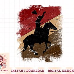 rodeo horse riding line dance farmer gift western cowboy png