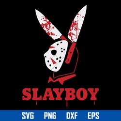 slayboy svg, jason voorhees svg, halloween svg, png dxf eps digital file