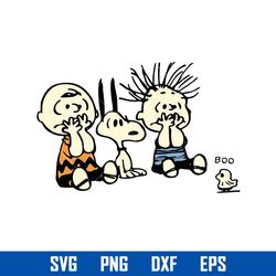 Snoopy, Charlie Brown, Linus Van Pelt Svg, Halloween Svg, Png Dxf Eps Digital File