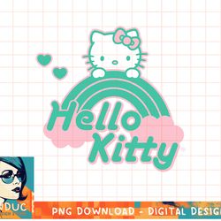 hello kitty pastel rainbow t-shirt copy png