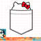 Hello Kitty Peeking Pocket Tee Shirt copy.jpg