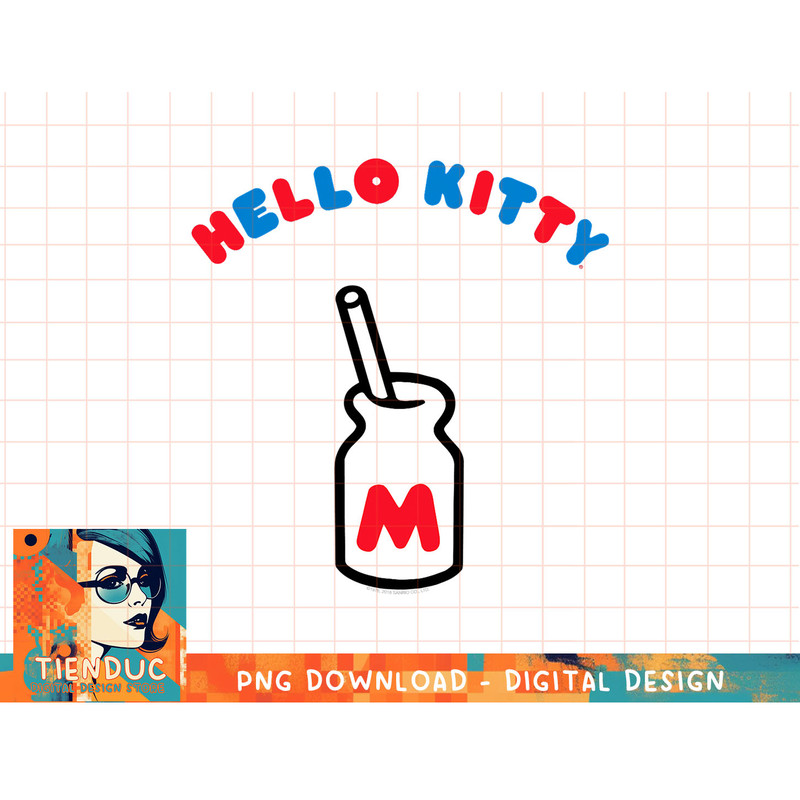 Hello Kitty Retro Milk Bottle Tee Shirt copy.jpg