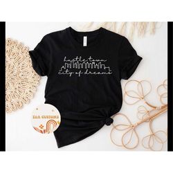 hustle town city of dreams | city tee | houston shirt | texas shirt