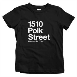 kids houston basketball stadium t-shirt - baby, toddler, and youth sizes - houston texas tee, sports, arena, fan - 4 col