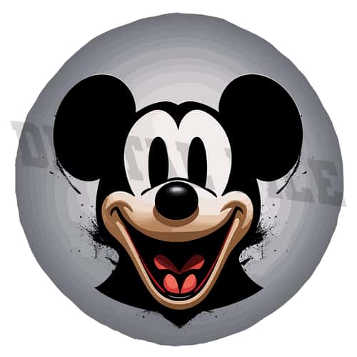 Mickey Mouse Graffiti AI.EPS.PDF.SVG.PNG DOWNLOAD DIGITAL File