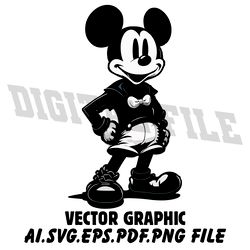 mickey mouse graffiti ai.eps.pdf.svg.png download digital file