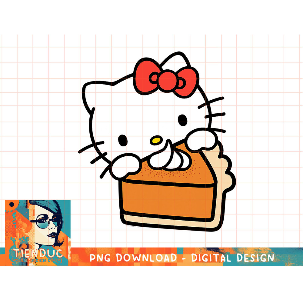 Hello Kitty Slice Of Pumpkin Pie T-Shirt copy.jpg