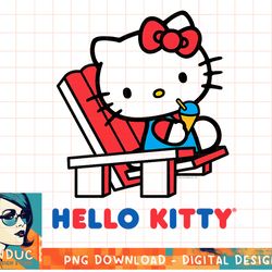 hello kitty snow cone summer t-shirt copy png