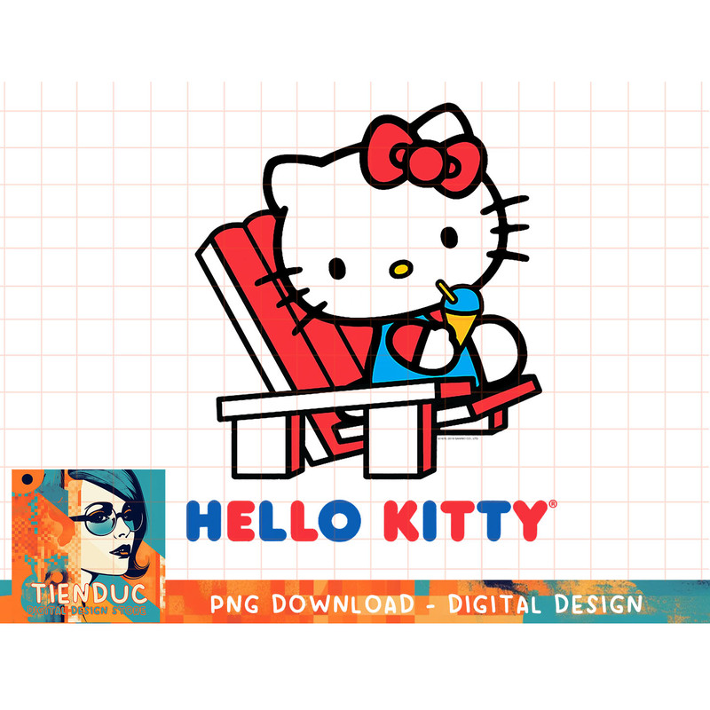Hello Kitty Snow Cone Summer T-Shirt copy.jpg