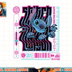 disney lilo & stitch techno trance the night away 2002 t-shirt copy png