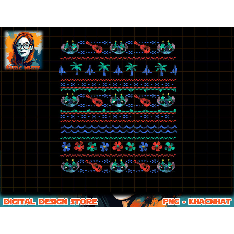 Disney Lilo & Stitch Ugly Christmas Sweater T-Shirt copy.jpg