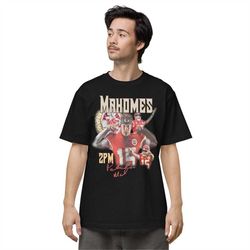patrick mahomes | showtime | kansas city chiefs bootleg t-shirt