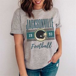 Jacksonville Football Retro T-Shirt, Vintage JAX Unisex T-Shirt, JAX Gift for Her, Women JAX Tailgate Shirt, Jacksonvill