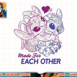 disney lilo & stitch valentine s day stitch & angel t-shirt.pngdisney lilo & stitch valentine s day stitch & angel t-shi
