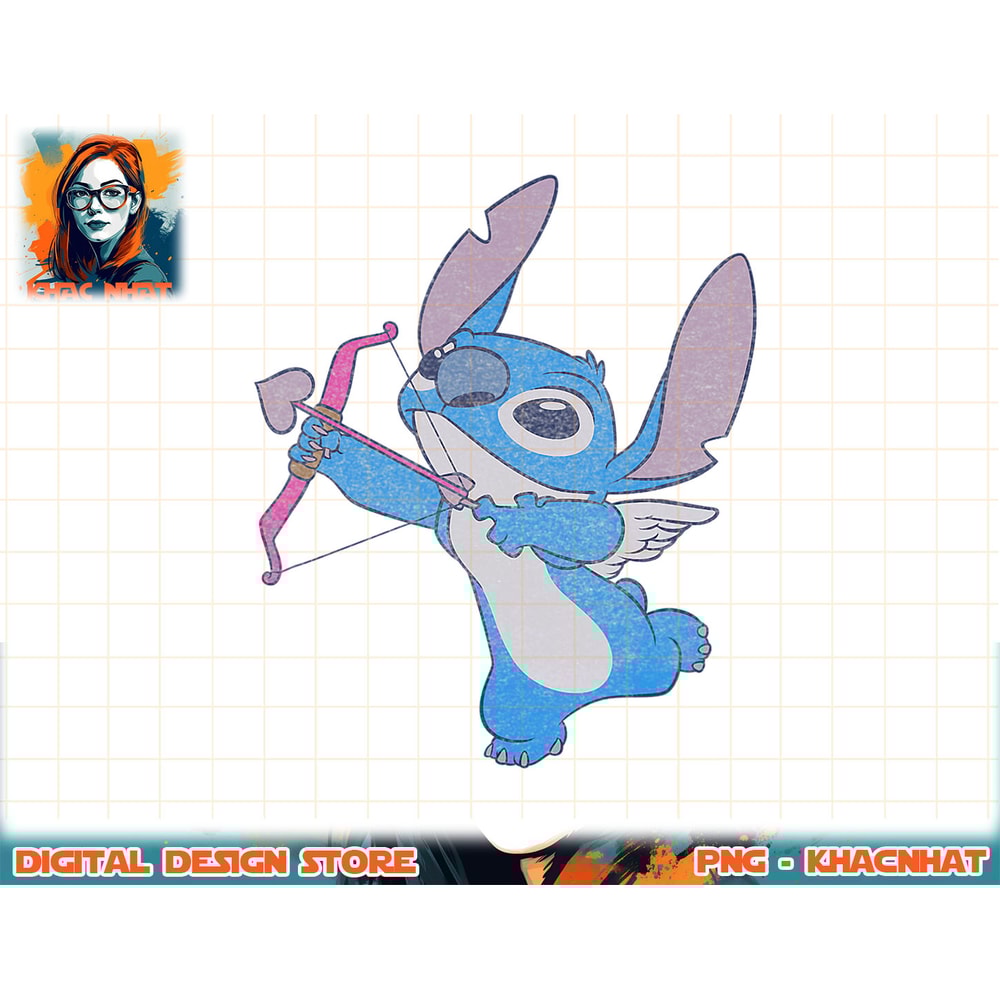Disney Lilo & Stitch Valentine s Day Stitch Cupid T-Shirt copy.jpg