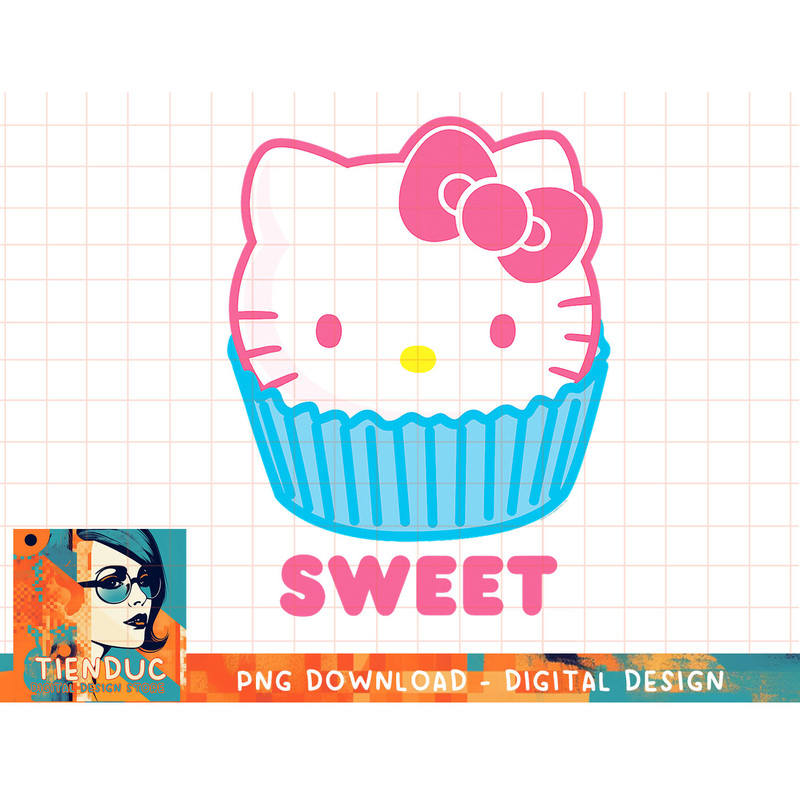 Hello Kitty Sweet Cupcake T-Shirt copy.jpg