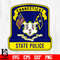 Badge Connecticut State police svg eps dxf png file.jpg