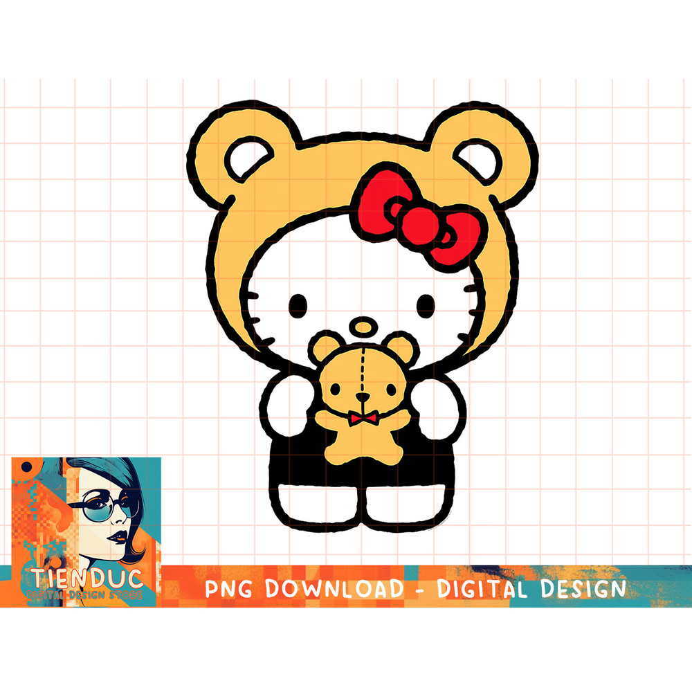 Hello Kitty Teddy Bear Dress Up T-Shirt copy.jpg