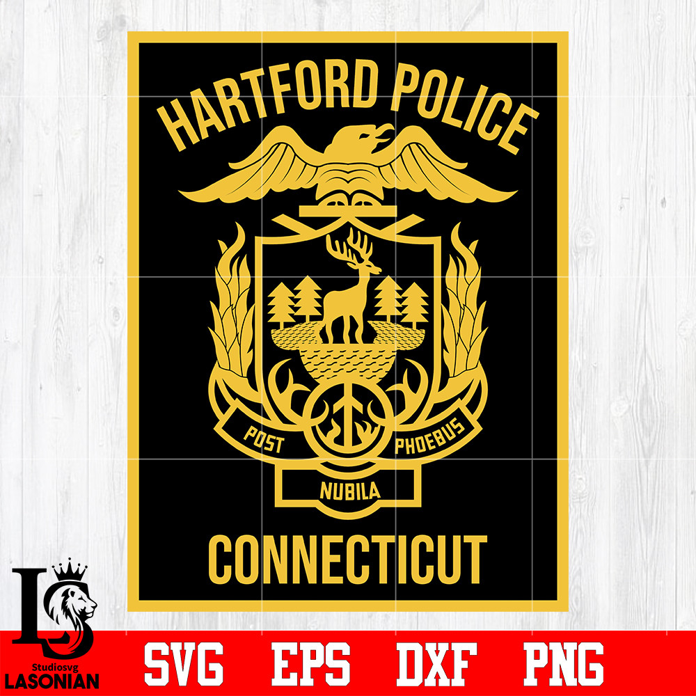Badge Hartford Police Conncecticut svg eps dxf png file.jpg