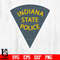 Badge Indiana state Police svg eps dxf png file.jpg