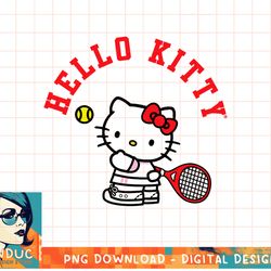 hello kitty tennis tee shirt copy png