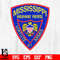 Badge Misissippi highway patrol virtute Armis Police svg eps dxf png file.jpg