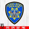 Badge oakland police svg eps dxf png file.jpg