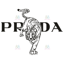 prada tiger logo svg, prada logo svg, hot logo svg, brand logo svg, instant download