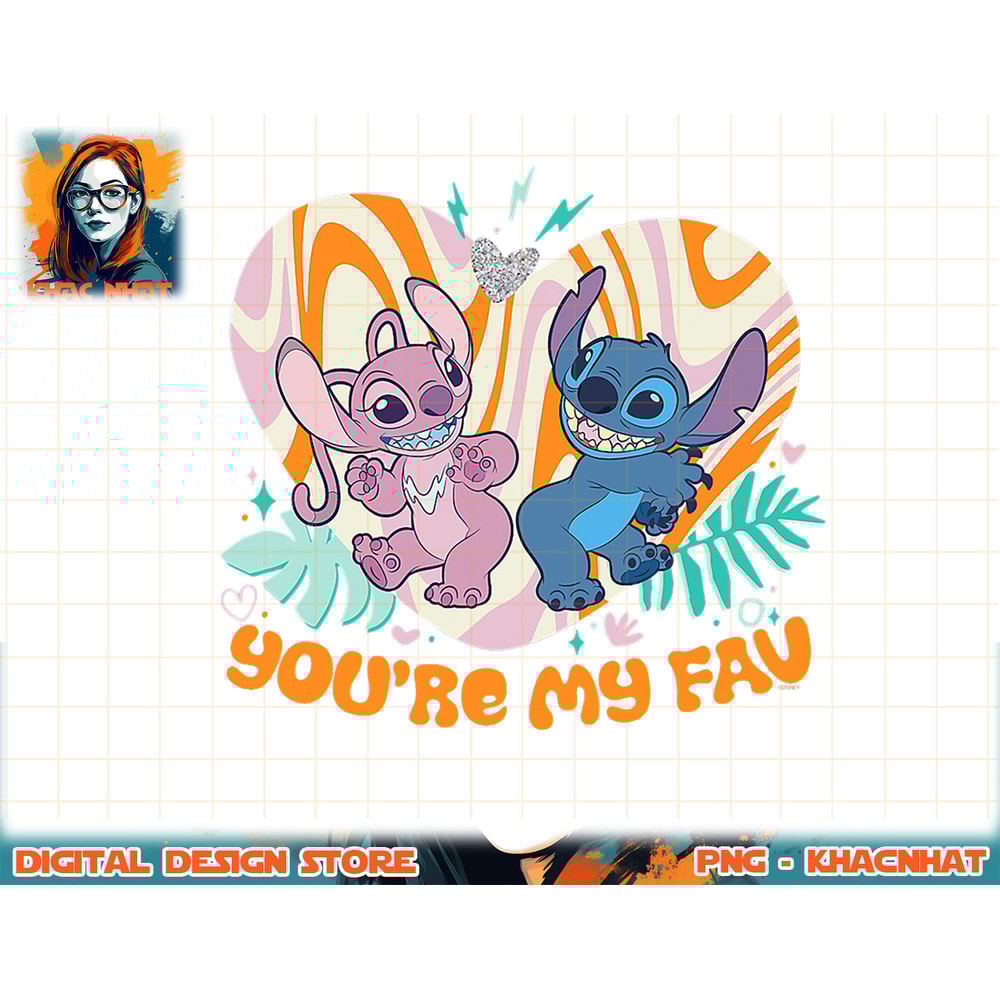 Disney Lilo & Stitch You re My Fave T-Shirt copy.jpg