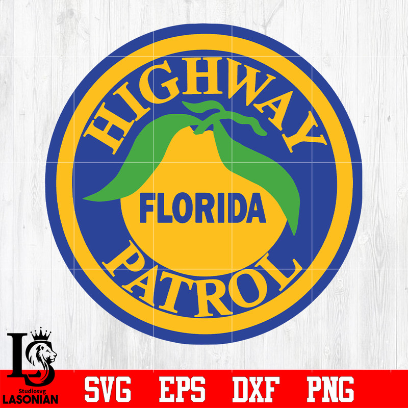 Badge Police highway patrol svg eps dxf png file.jpg
