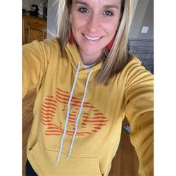 kansas city football arrowhead sweatshirt