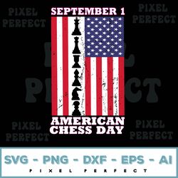 american chess day september svg
