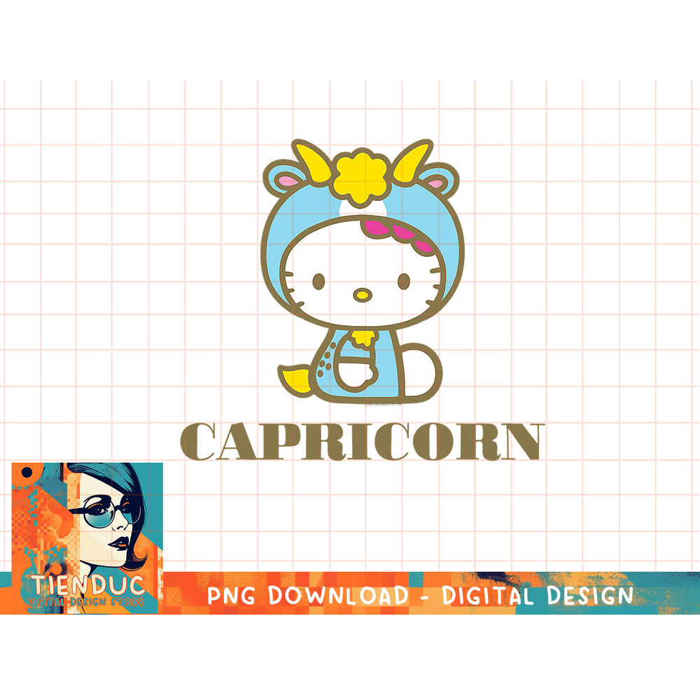 Hello Kitty Zodiac Capricorn T-Shirt copy.jpg