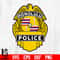 Badge Honolulu Police svg eps dxf png file.jpg