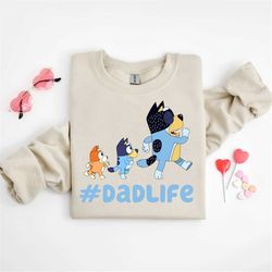 bluey dad family lover shirt, blueys dad shirt, bluey shirt, cartoon shirt, trending shirt, movie shirt, mothers day shi