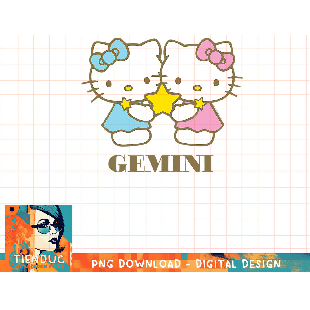 Hello Kitty Zodiac Gemini T-Shirt copy.jpg