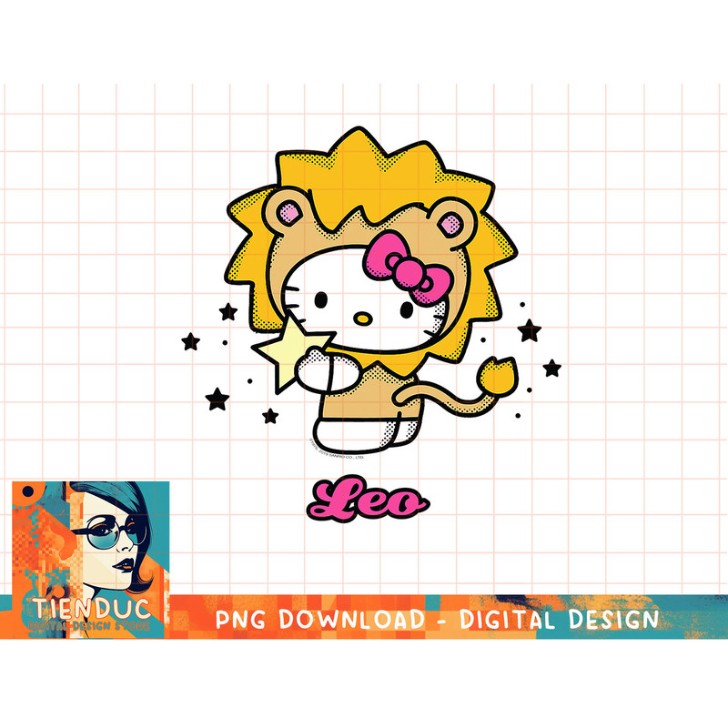 Hello Kitty Zodiac Leo Tee Shirt copy.jpg