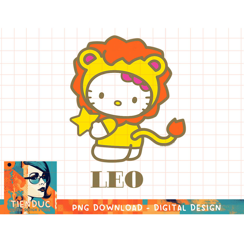 Hello Kitty Zodiac Leo T-Shirt copy.jpg