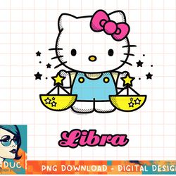 hello kitty zodiac libra tee shirt copy png