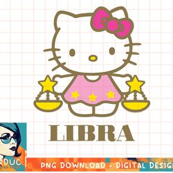 hello kitty zodiac libra t-shirt copy png