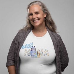 bluey nana t shirt, grandma shirt, heeler family, bluey, bingo, nana shirt, mothers day shirt