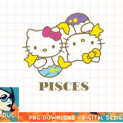 hello kitty zodiac pisces t-shirt copy png
