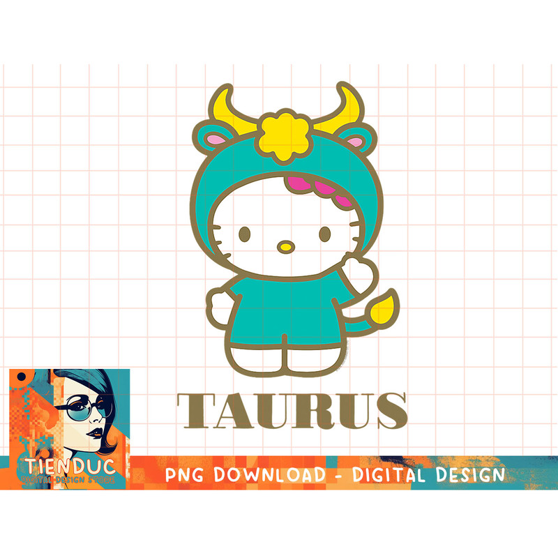 Hello Kitty Zodiac Taurus T-Shirt copy.jpg