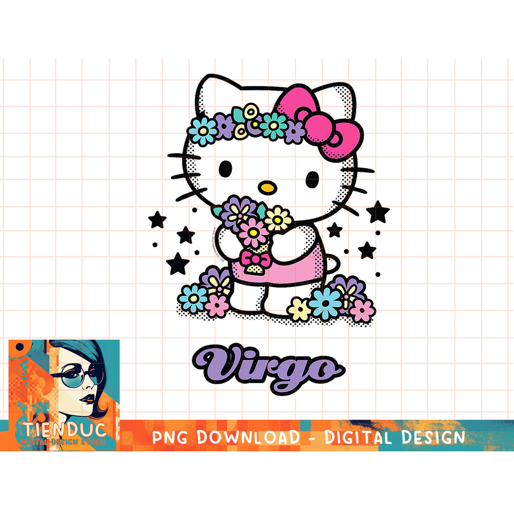 Hello Kitty Zodiac Virgo Tee Shirt copy.jpg