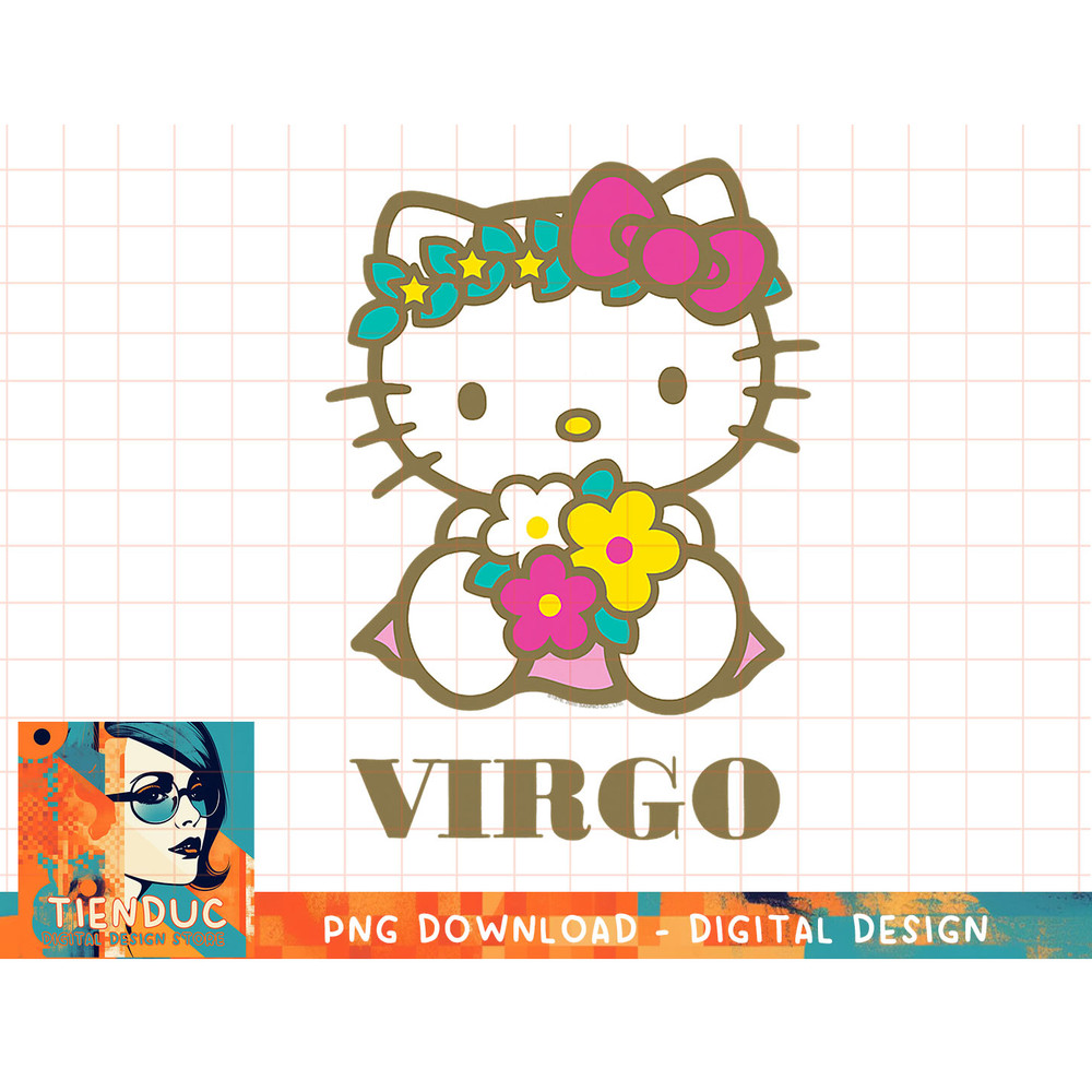 Hello Kitty Zodiac Virgo T-Shirt copy.jpg